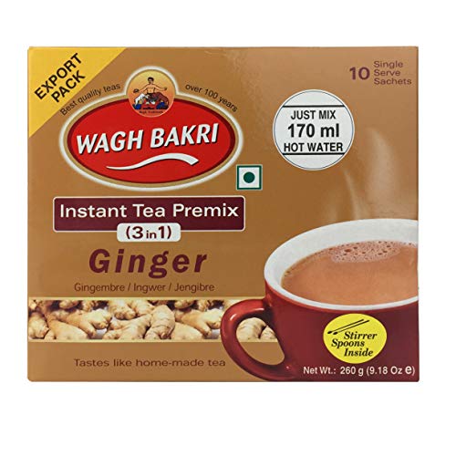 Wagh Bakri Ginger Tea 10Ct
