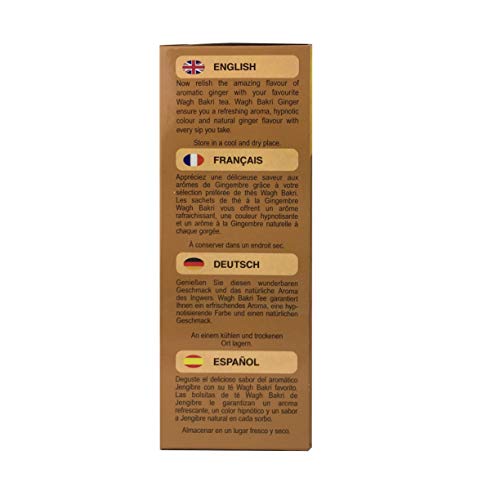 Wagh Bakri Ginger Tea 10Ct