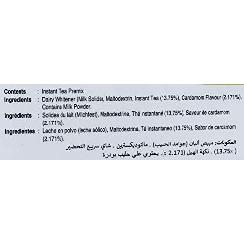 Wagh Bakri Instant Cardamom Chai Tea Unsweetened - 10 Sachets