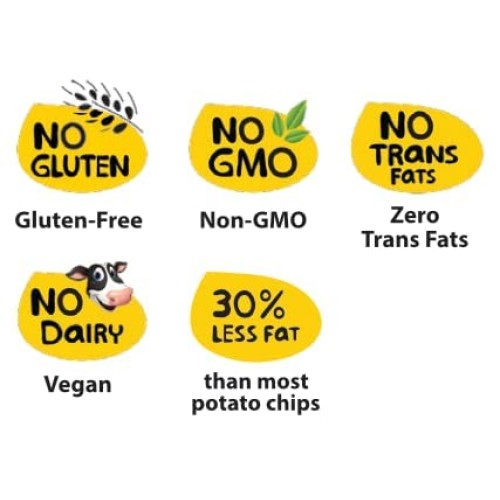 Wai Lana Veggie Chips - Gluten Free, Non-GMO, Vegan, Zero Trans ...