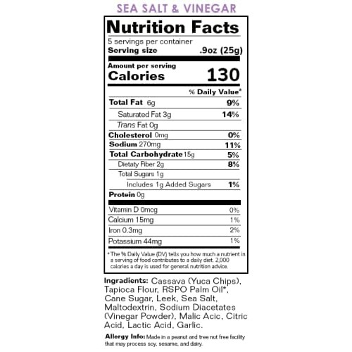 Wai Lana Veggie Chips - Gluten Free, Non-GMO, Vegan, Zero Trans ...