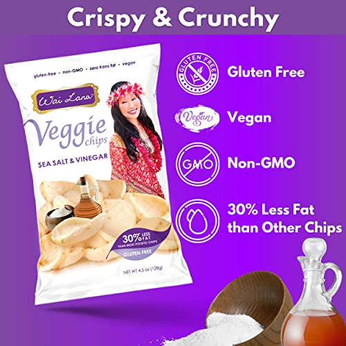 Wai Lana Veggie Chips - Gluten Free, Non-GMO, Vegan, Zero Trans ...