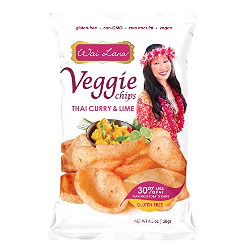 Wai Lana Veggie Chips - Gluten Free, Non-GMO, Vegan, Zero Trans ...