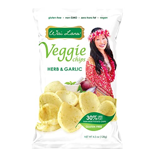 Wai Lana Veggie Chips - Gluten Free, Non-GMO, Vegan, Zero Trans ...