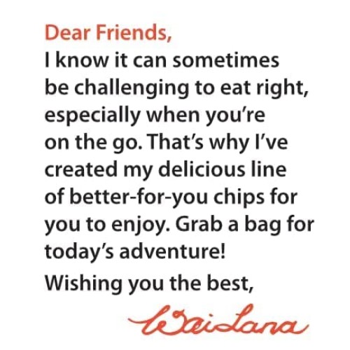 Wai Lana Veggie Chips Lime Chili 12 Pack of 4.5 Ounce Individua...