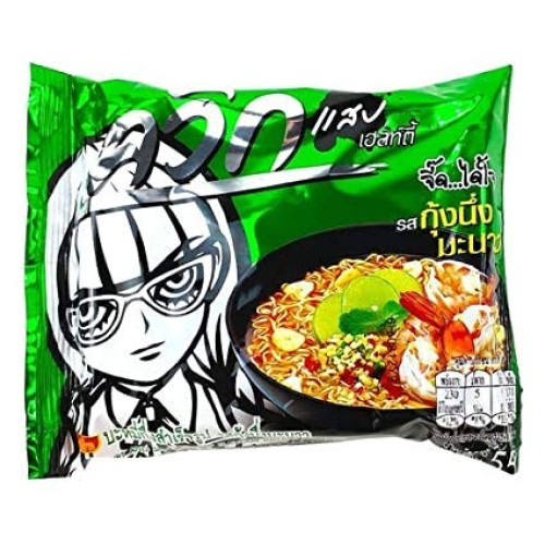 Wai Wai Quick Ramen Style Instant Thai Noodle Variety 24 Pack, T