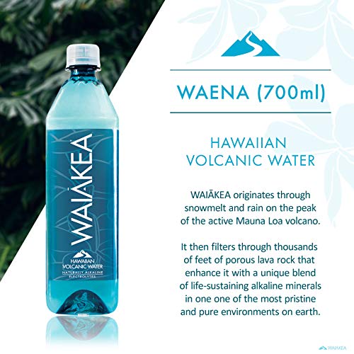 Waiakea Naturally Alkaline Hawaiian Volcanic Water, Natural Elec Waiakea Naturally Alkaline Hawaiian Volcanic Water, Natural Elec