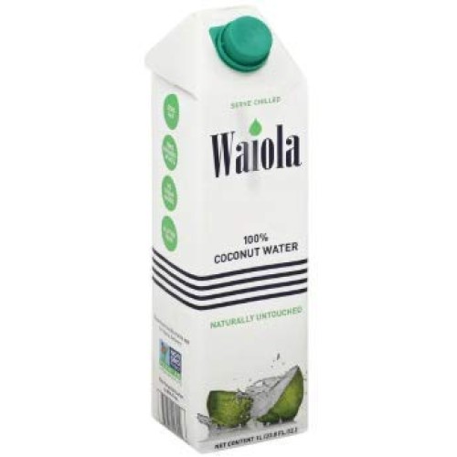 Waiola Coconut Water 33.8 Oz. Pack Of 4