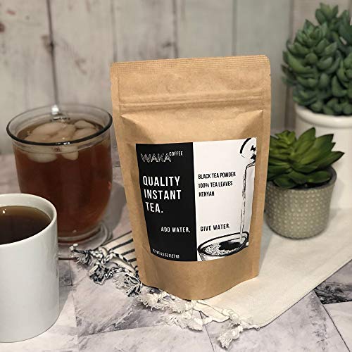 Waka Coffee Quality Instant Tea, Kenyan, Black Tea Powder | 100%