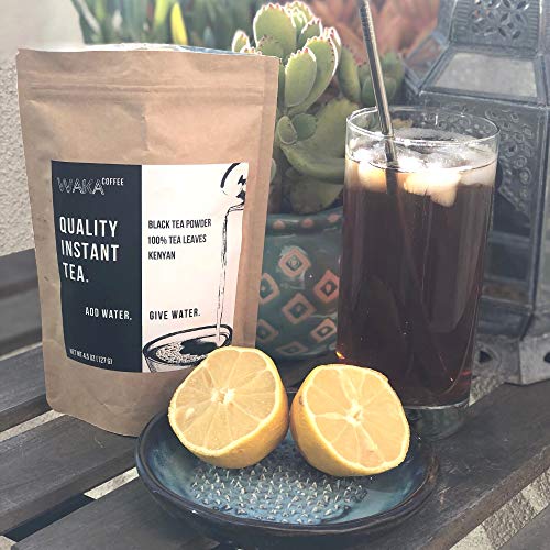 Waka Coffee Quality Instant Tea, Kenyan, Black Tea Powder | 100%