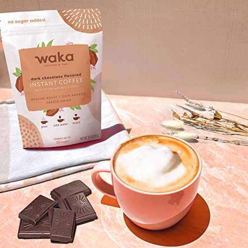 Waka Quality Instant Coffee — Dark Chocolate Mocha Flavored — 10