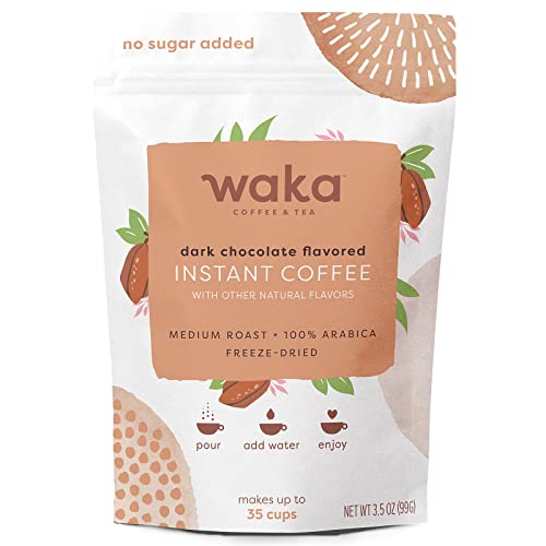 Waka Quality Instant Coffee — Dark Chocolate Mocha Flavored — 10