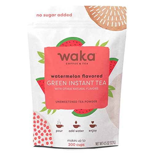 Waka Quality Instant Tea — No Sugar Added & Unsweetened Watermel...