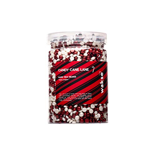 Wakse Candy Cane Lane Hard Wax Beans 12.8 Oz