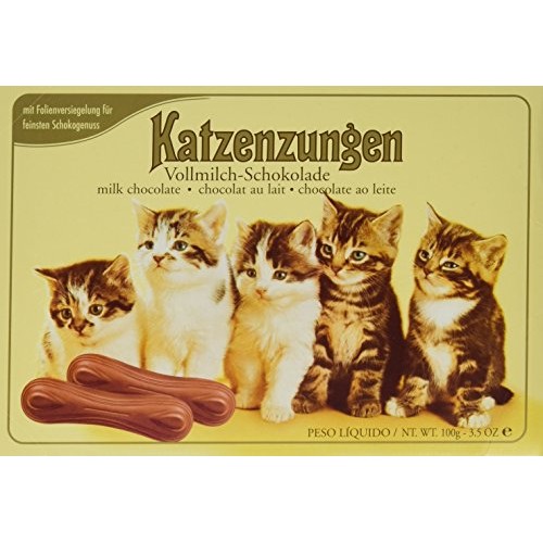 Waldbaur Chocolate Cat Tongues, 3.5 Ounce Waldbaur Chocolate Cat Tongues, 3.5 Ounce