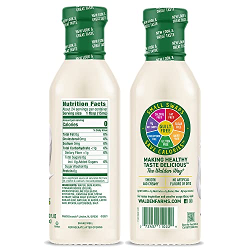 Walden Farms Coffee Creamers Calorie Free, Dairy Free, Carb Free