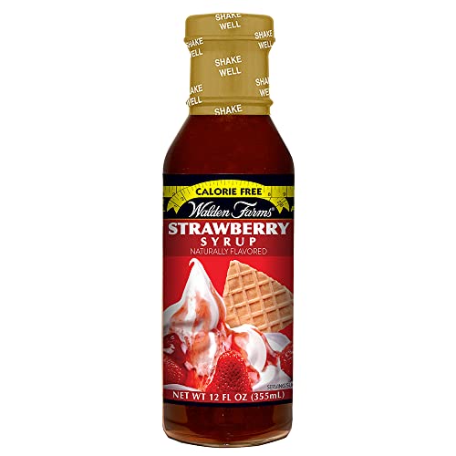 Walden Farms Calorie Free Strawberry Pancake Syrup, 12 Fluid Oun