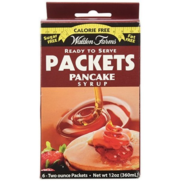 Walden Farms Ready To Serve Pancake Syrup Packets Maple -- 12 oz