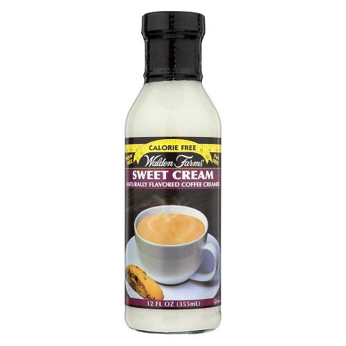 Walden Farms Sugar-Free Sweet Cream Coffee Creamer, 12 Ounce Pa