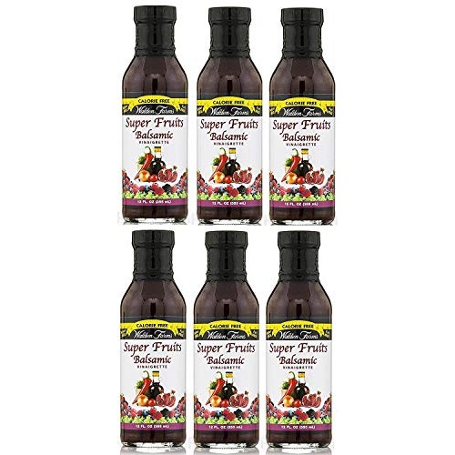 Walden Farms Super Fruits Balsamic Vinaigrette 12 Fl Oz, 6 Pack