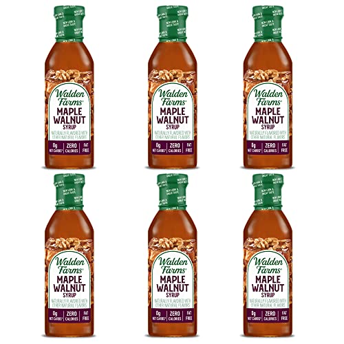 Walden Farms, Syrup, Maple Walnut - Pack Of 6