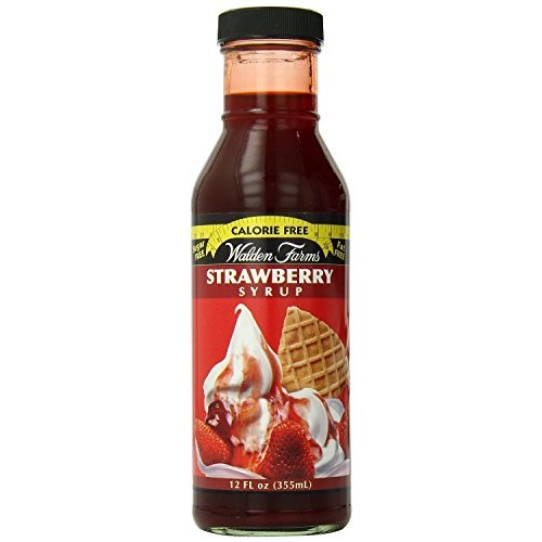 Walden Farms Blueberry And Strawberry Syrup, 12Oz - 2 Pack