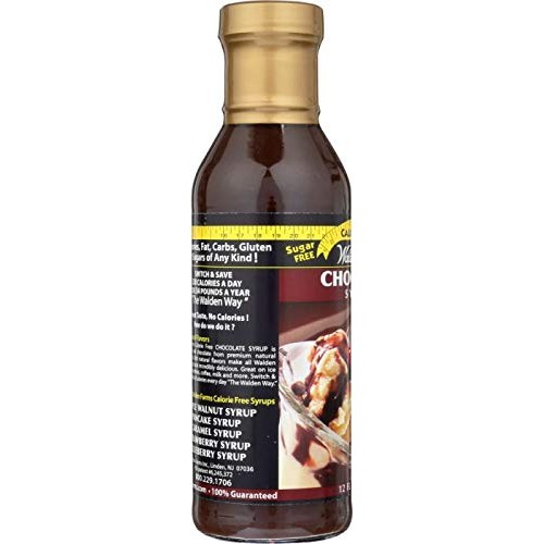 Walden Farms Calorie Free Chocolate Syrup 12 Oz Pack Of 2
