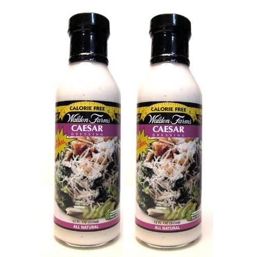Walden Farms Calorie Free Dressing: Caesar Pack Of 2 12 Oz Bot