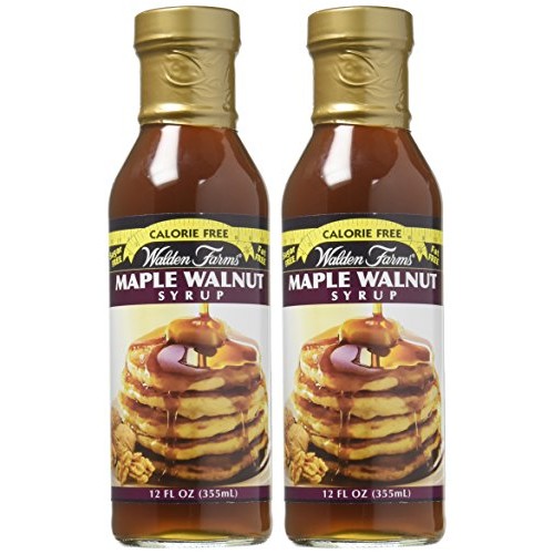 Walden Farms Calorie Free Maple Walnut Syrup 12 Oz 2 Pack