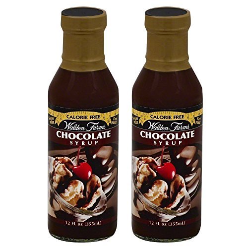 Walden Farms Chocolate Flavored Syrup 12 Fl Oz 2 Pack