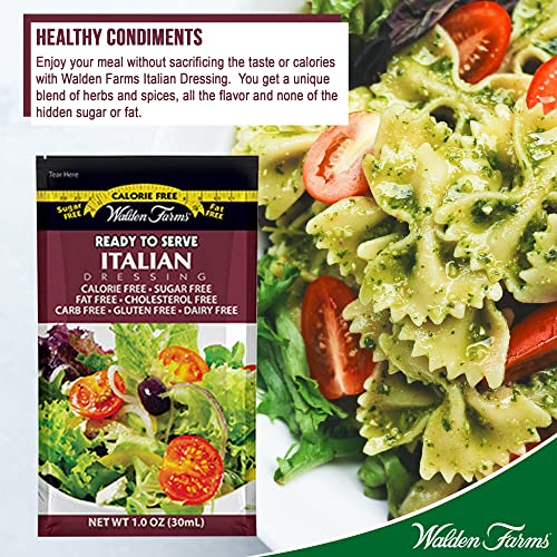 Walden Farms Italian Salad Dressing Packets - Six 1 Oz. Packets