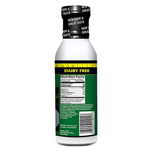 Walden Farms Original Cream Coffee Creamer, 12 Oz. Bottle, Fresh