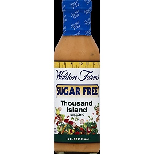 Walden Farms Sugar-Free Thousand Island Dressing, 12 Ounce Pack
