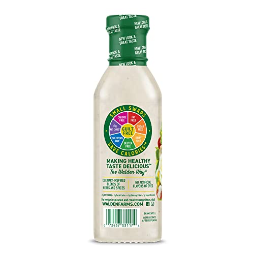 Walden Farms Sweet Onion Dressing, 12 Oz Bottle, Fresh And Delic
