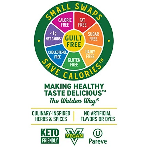 Walden Farms Sweet Onion Dressing, 12 Oz Bottle, Fresh And Delic