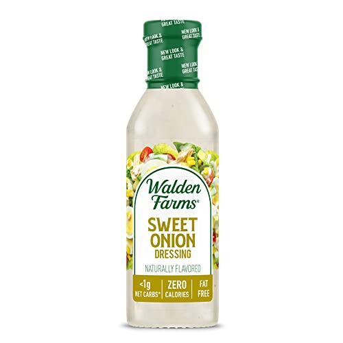 Walden Farms Sweet Onion Dressing, 12 Oz Bottle, Fresh And Delic