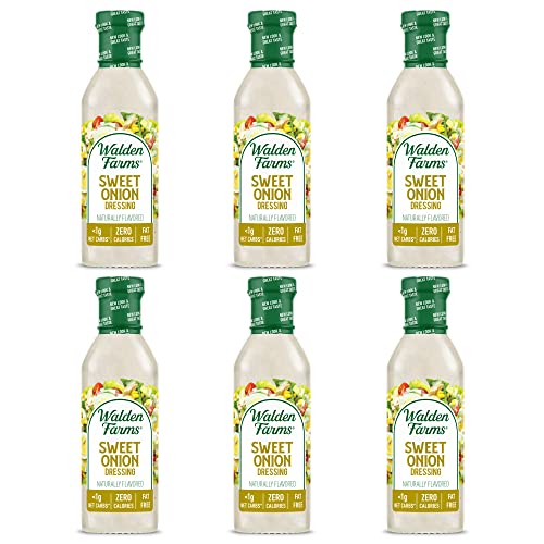 Walden Farms Sweet Onion Dressing, 12 Oz Bottle, Fresh And Delic
