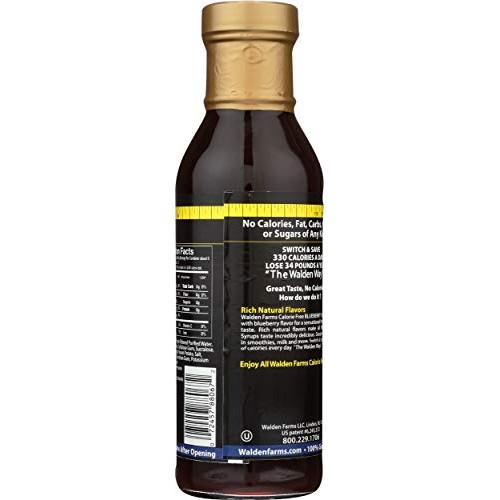 Walden Farms Syrup Cf Blubry 12Oz