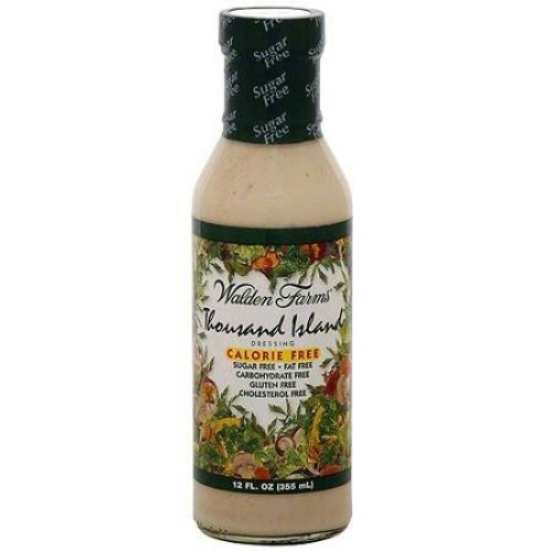 Walden Farms Thousand Island Dressing, 12 Oz Pack Of 6