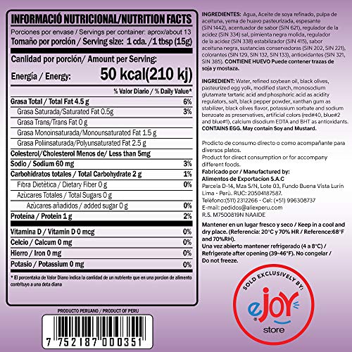 Walibi Ejoystore Aceitunesa Salsa A Base De Aceituna - Peruvian