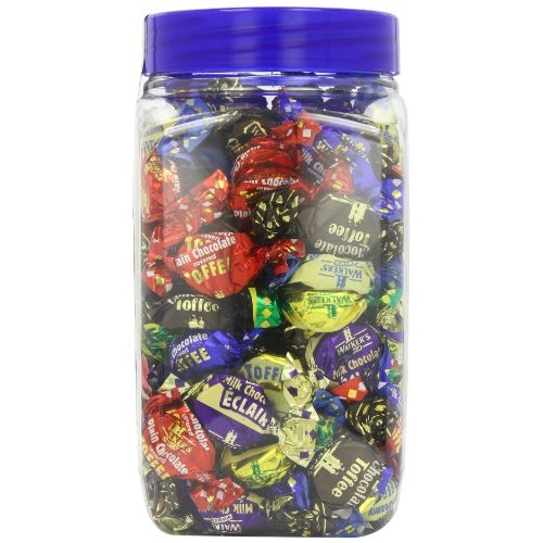 WALKERS NONSUCH Assorted Toffees and Chocolate Eclairs, 1.25Kg