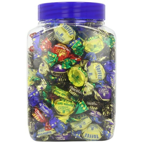 WALKERS NONSUCH Assorted Toffees and Chocolate Eclairs, 1.25Kg