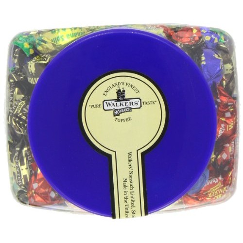 WALKERS NONSUCH Assorted Toffees and Chocolate Eclairs, 1.25Kg