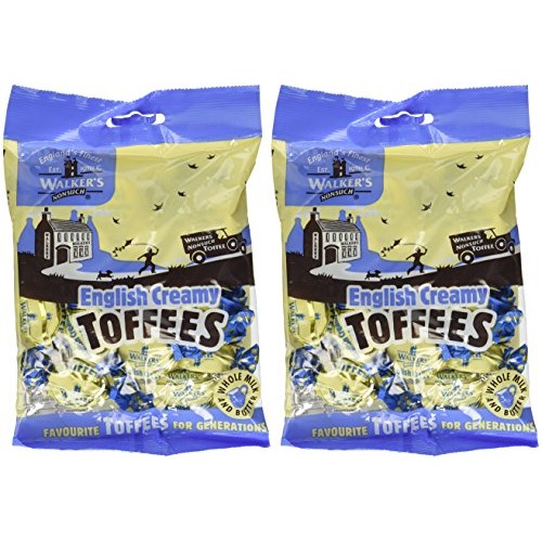 Walkers Nonsuch English Creamy Toffees, 5.3 Oz., Two Bags