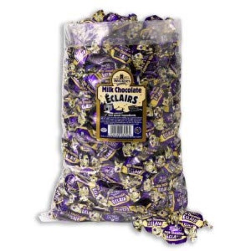 WALKERS NONSUCH TOFFEE Walkers Nonsuch Chocolate Eclairs 250g