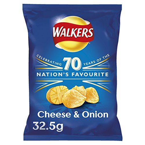 Walkers Cheese And Onion 32.5 G Pack Of 48