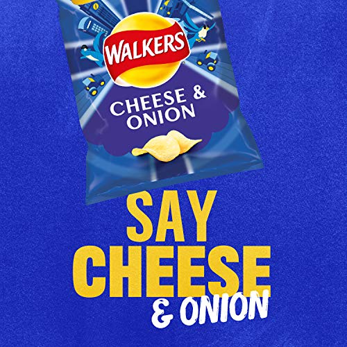 Walkers Cheese And Onion 32.5 G Pack Of 48