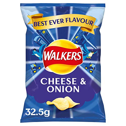 Walkers Cheese And Onion 32.5 G Pack Of 48