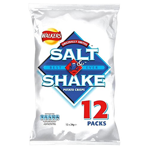 Walkers Crisps - Salt &Amp; Shake 12X24G