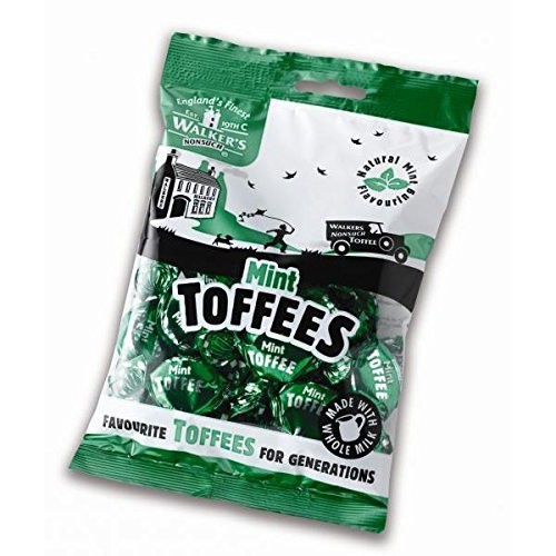 Walkers Nonsuch Mint Toffees 150G Pack Of 2 New